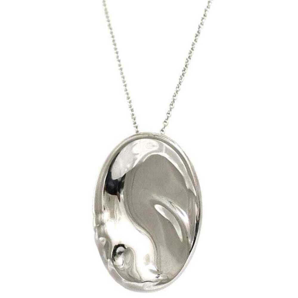 Tiffany Madonna Necklace Silver Elsa Peretti Plate